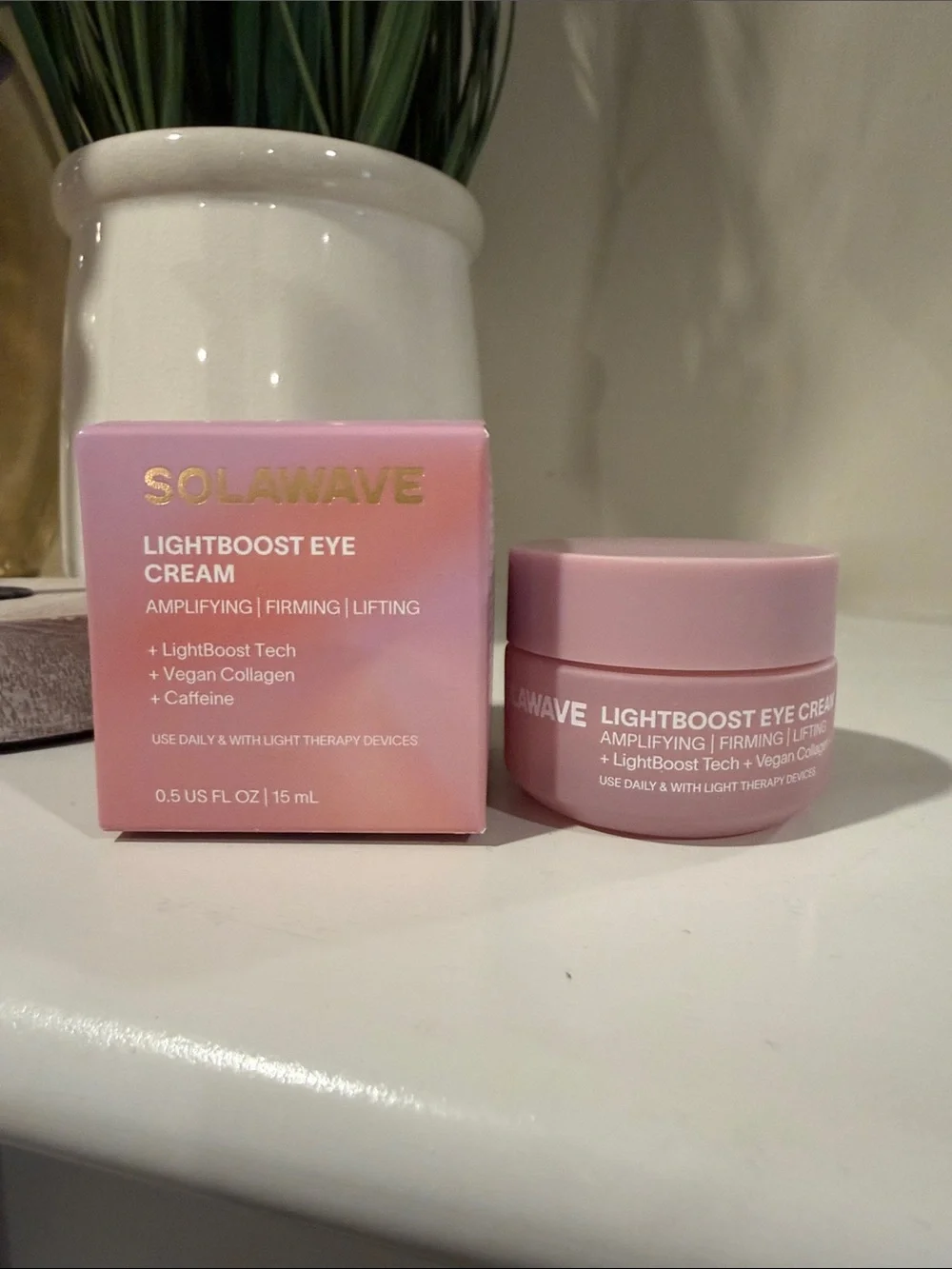Solawave Lightboost Eye Cream - BRAND NEW! beauty face skincare moisturizer eyes